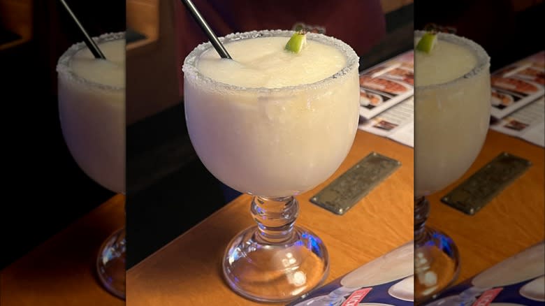 frozen margarita at Texas Roadhouse