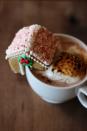 <p>We'll take our coffee with milk, sugar and a cute little <em>casa</em> perched on the side. Get this <a href="https://www.goodhousekeeping.com/holidays/christmas-ideas/a41644/mini-gingerbread-houses-recipe/" rel="nofollow noopener" target="_blank" data-ylk="slk:mini gingerbread houses recipe;elm:context_link;itc:0;sec:content-canvas" class="link ">mini gingerbread houses recipe</a>.</p><p><a href="http://honestlyyum.com/7527/mini-gingerbread-houses/" rel="nofollow noopener" target="_blank" data-ylk="slk:See more at Honestly Yum »;elm:context_link;itc:0;sec:content-canvas" class="link "><em>See more at Honestly Yum »</em></a></p>