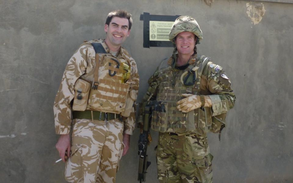 I served on Operation Herrick 13, from September 2010 to April 2011. Seen here on the right, with a mate. 
