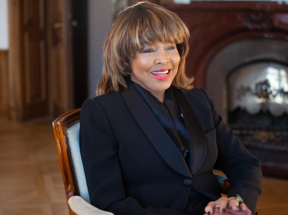 Tina Turner is interviewed for the ‘TINA’ documentary at her home in ZurichHBO/Warner Bros