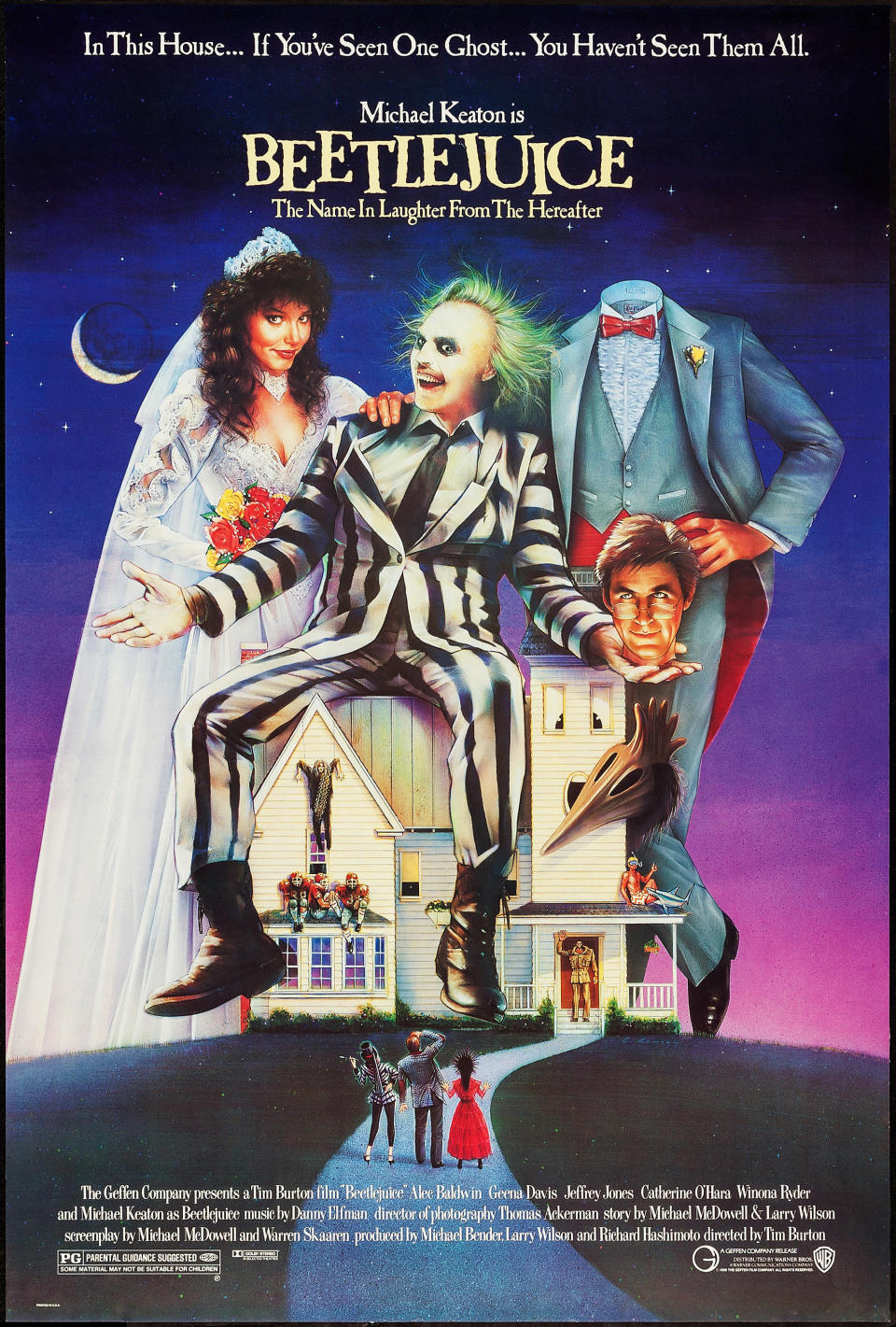 The poster for "Beetlejuice"