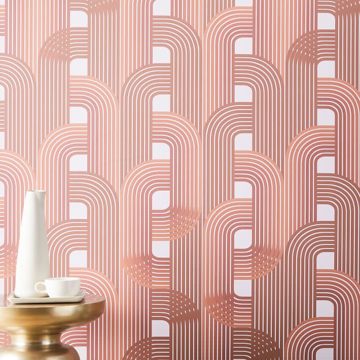 14) Raceway Removable Wallpaper