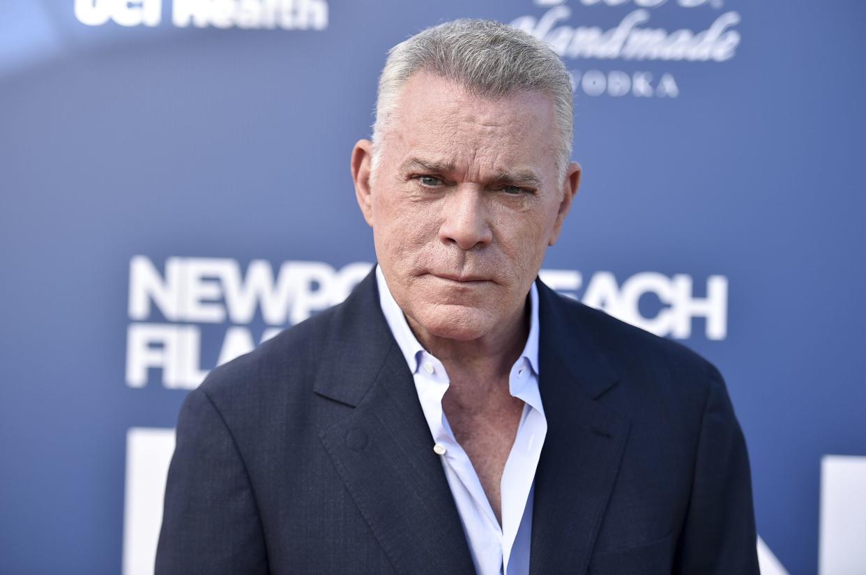 Ray Liotta arrives at the Newport Beach Film Festival 2021 Festival Honors, Sunday, Oct. 24, 2021, at Balboa Bay Resort in Newport Beach, Calif. 