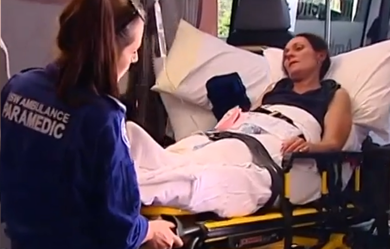 Michelle Pittman receives treatment at Singleton Hospital, New South Wales: 7 News