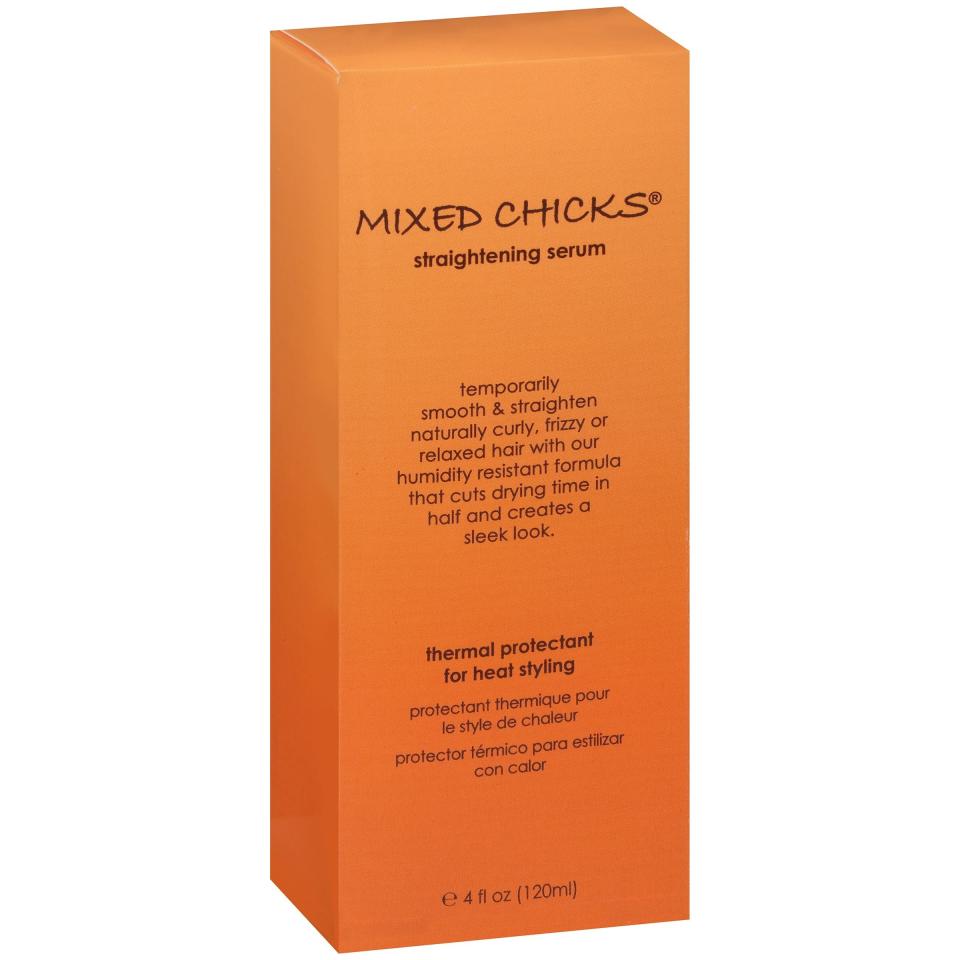 3) Mixed Chicks Thermal Protectant for Heat Styling Straightening Serum 4 fl. oz. Box