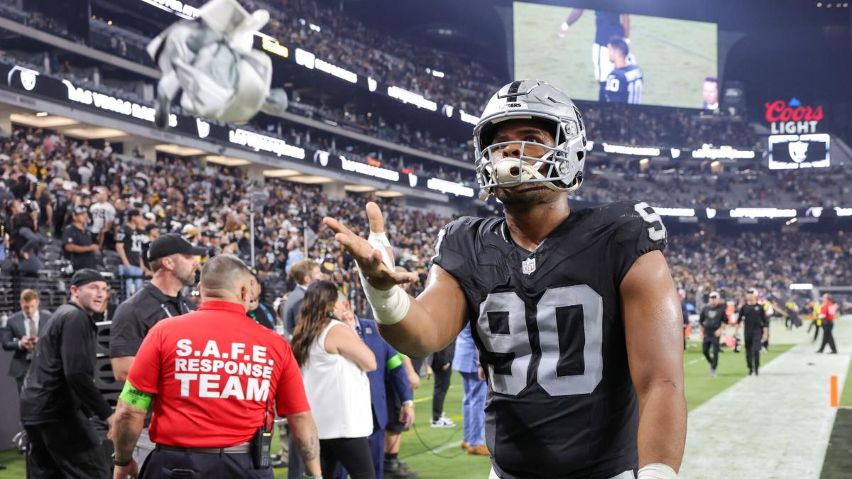 Raiders' Jerry Tillery ejected after hit on Chargers star Justin