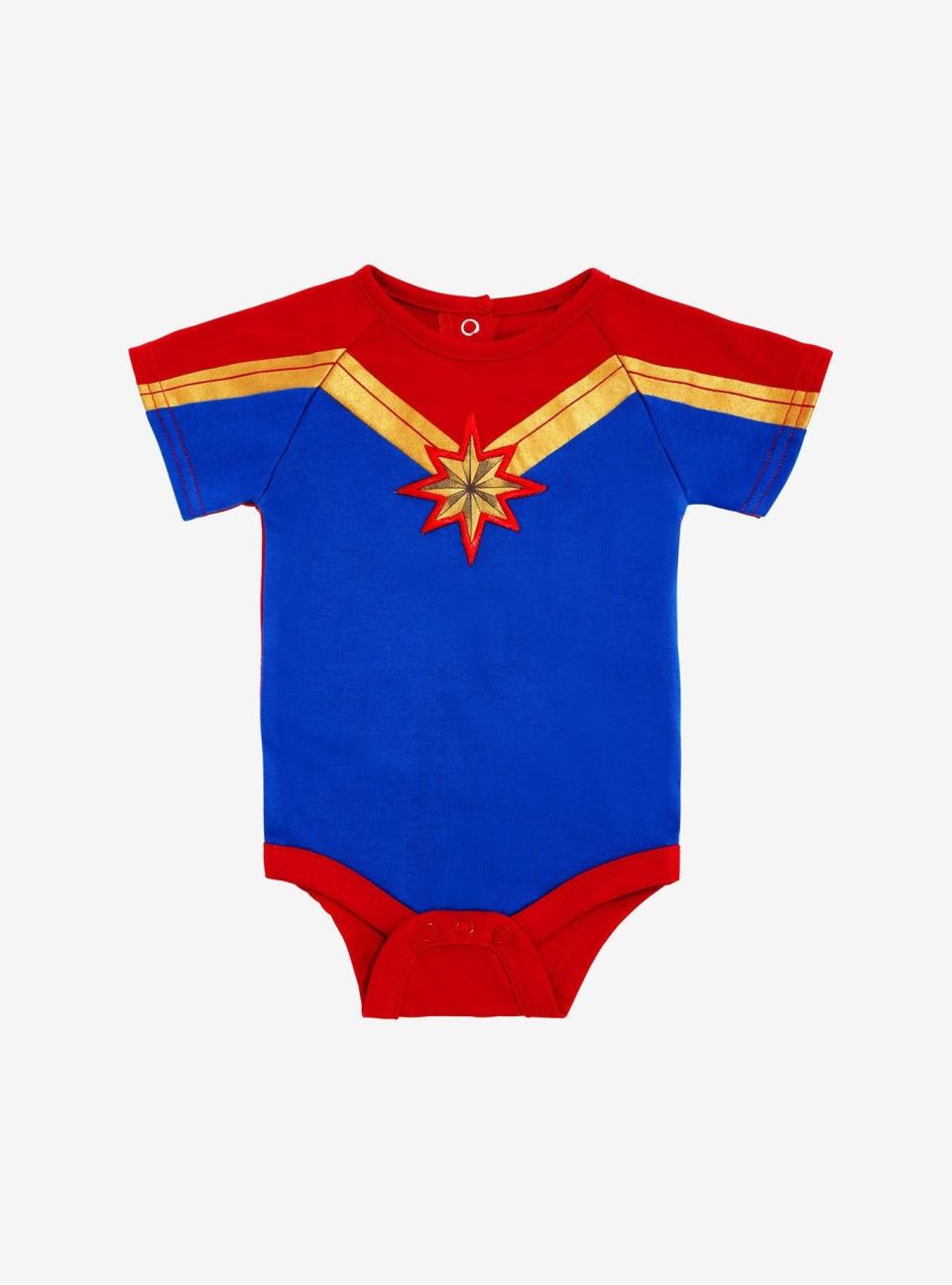 Captain Marvel Baby Bodysuit 