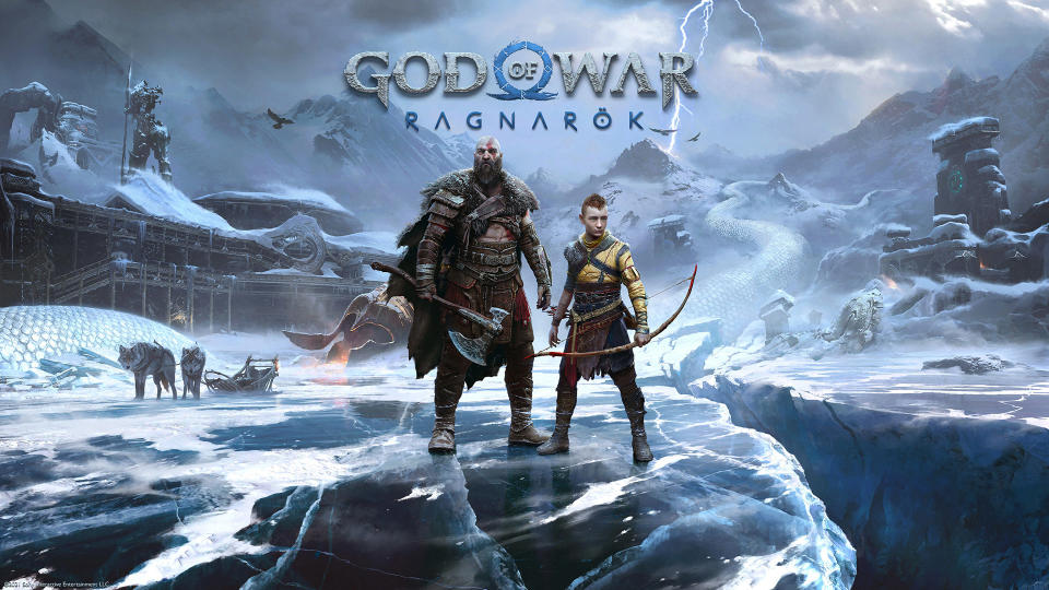 A key art for Sony's PlayStation exclusive, God Of War: Ragnarok.