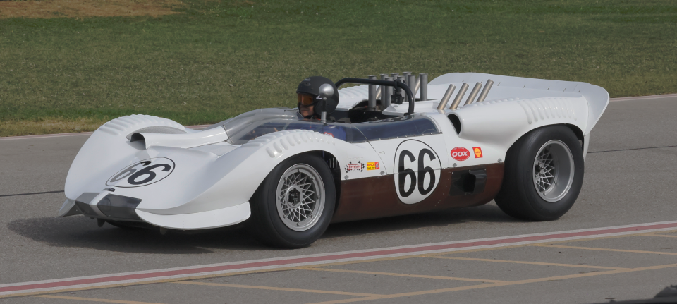 Jim Hall worked closely with GM design and engineering developing the revolutionary Chaparral 2.