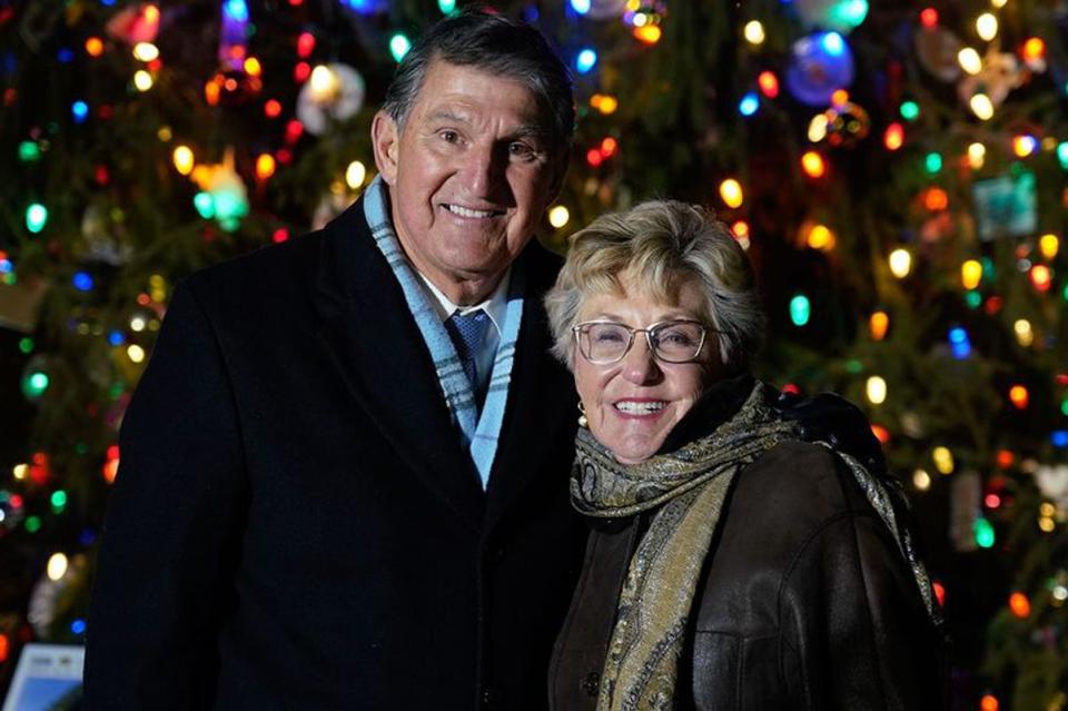 <p>Joe Manchin/Instagram</p> Joe Manchin, Gayle Manchin