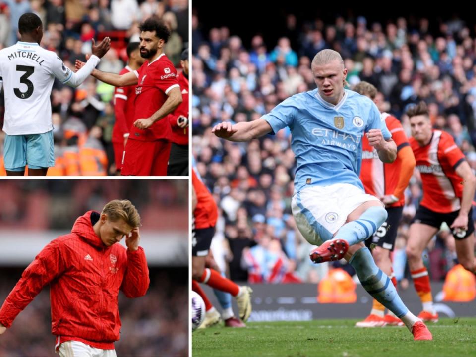 Liverpool and Arsenal face the pressure of knowing City are unlikely to relent (Getty Images)