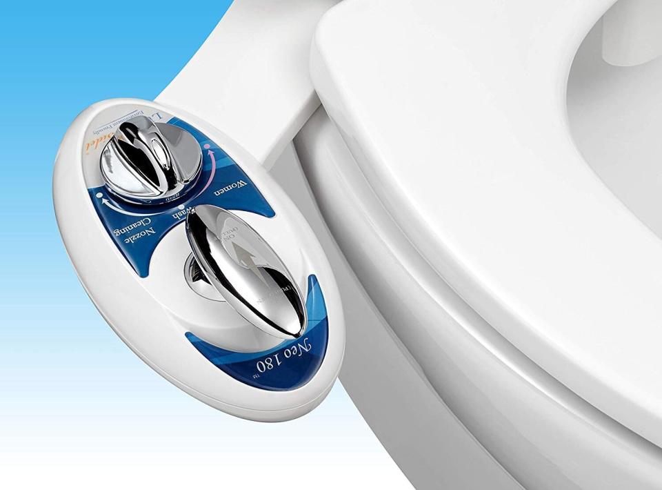 The Luxe Bidet Neo 180 has more than 3,000 reviews. Find it for $51 on <a href="https://amzn.to/2xMGcLb" target="_blank" rel="noopener noreferrer">Amazon</a>.