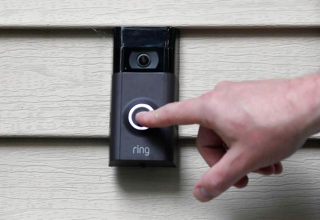 People are increasingly becoming unhappy with how Ring Doorbells record them. (PA)
