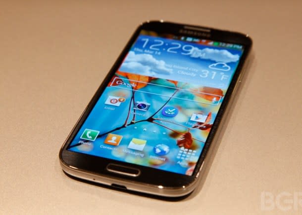 Sorry, Verizon subscribers: No Galaxy S4 for you in April