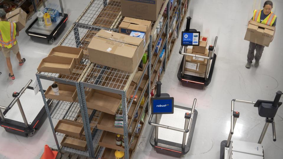 Robust warehouse robots