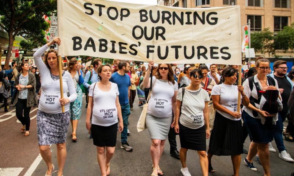 Climate protest