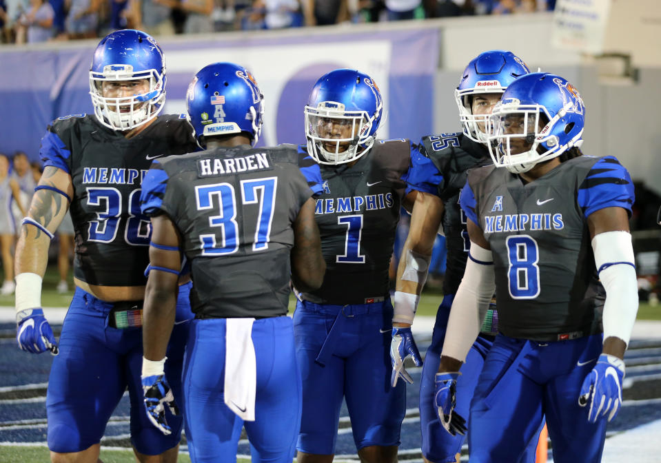 Caelon Harden’s ejection against SMU is the latest example of targeting penalties being called incorrectly. (Getty)