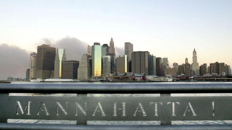 Manhattan, un día después del 11S