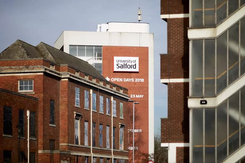 Bosses at Salford University are calling on the government to address the issue of tuition fees -Credit:Mark Waugh Manchester Press Photography Ltd