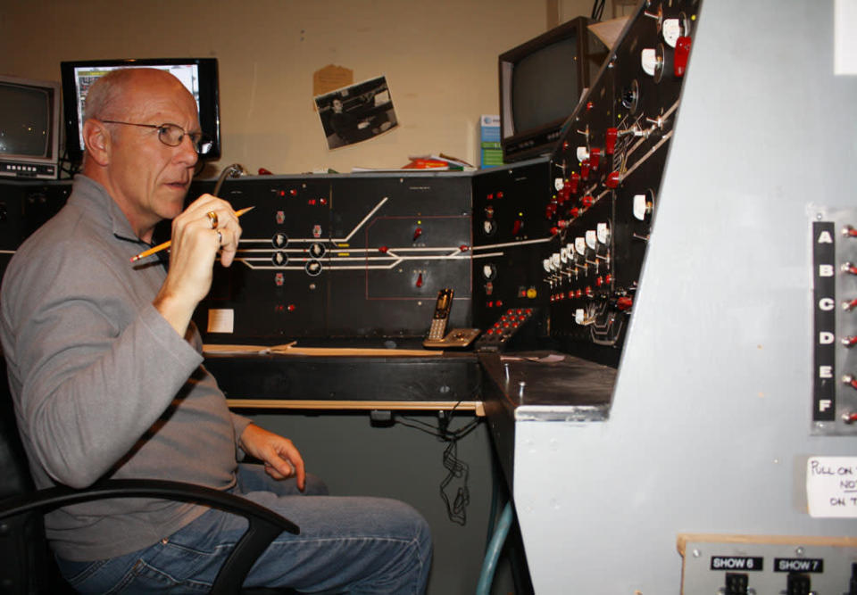 The master control room. After 67 years in the Liberty Village location, The Model Railroad Club of Toronto will be moving to make way for a condo.