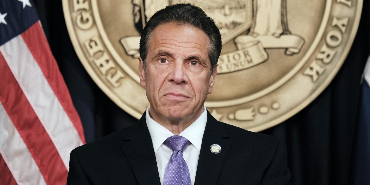 New York Gov. Andrew Cuomo.