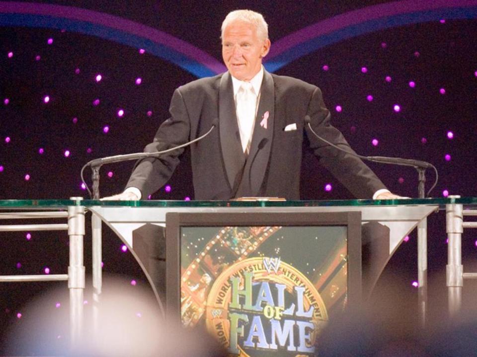 Heenan was inducted into the WWE Hall of Fame in 2004 (WWE)