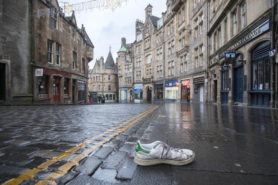 An empty high street (PA)