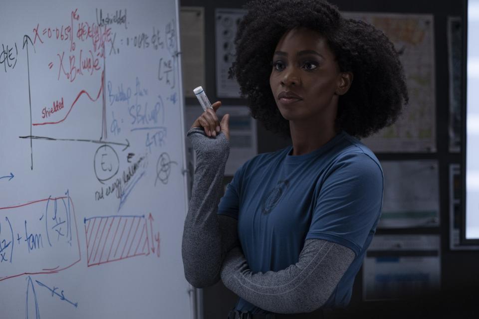 Monica Rambeau (Teyonah Parris) helped fight the good fight in "WandaVision" and next appears opposite Brie Larson's title hero in "Captain Marvel 2."