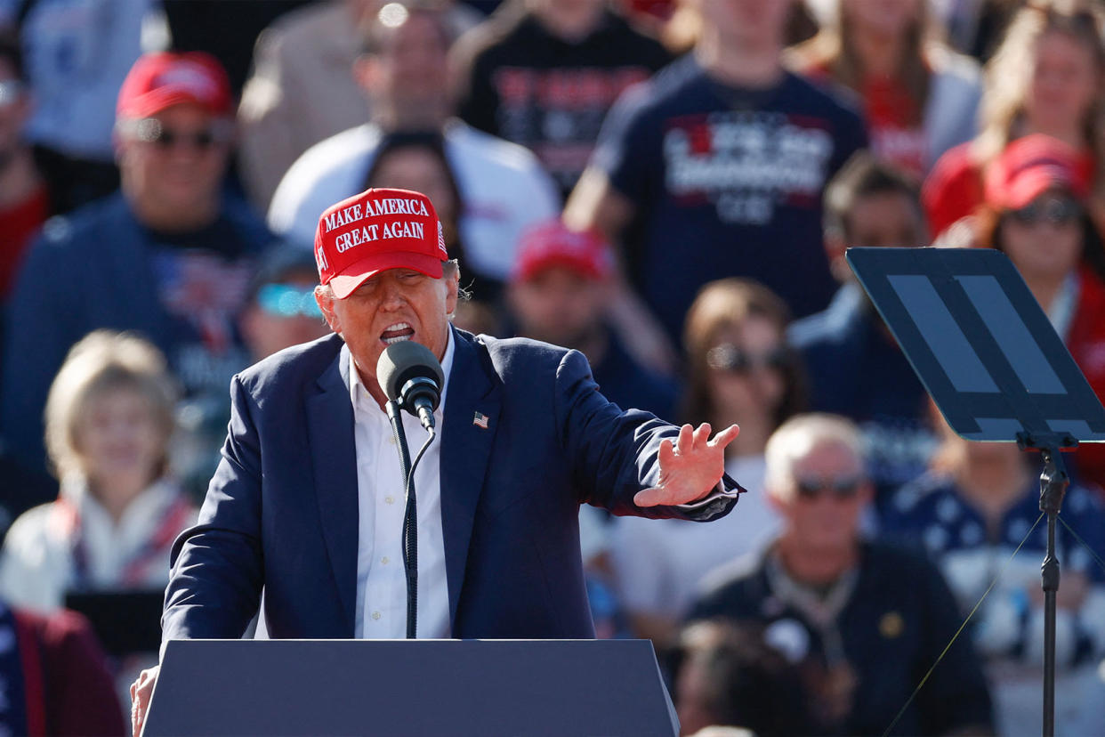 Donald Trump KAMIL KRZACZYNSKI/AFP via Getty Images