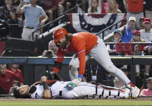 NLCS Game 5: Phillies Win the NL Pennant on Bryce Harper's Heroics! -  sportstalkphilly - News, rumors, game coverage of the Philadelphia Eagles,  Philadelphia Phillies, Philadelphia Flyers, and Philadelphia 76ers