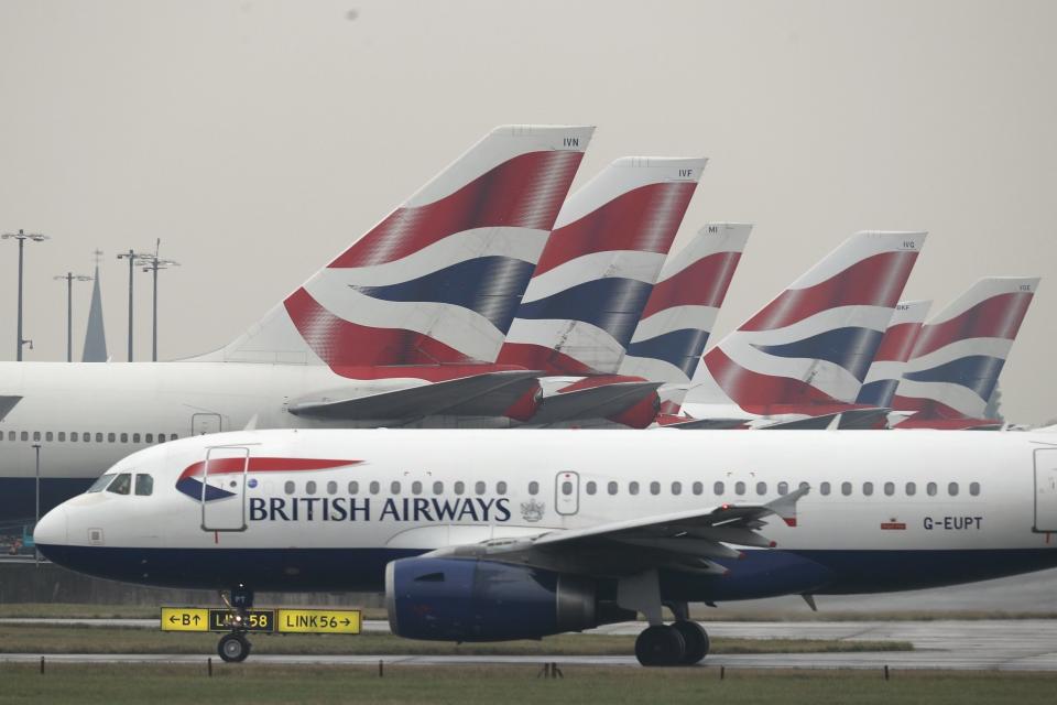 Heathrow: British Airways was forced to cancel flights (file photo): Getty Images