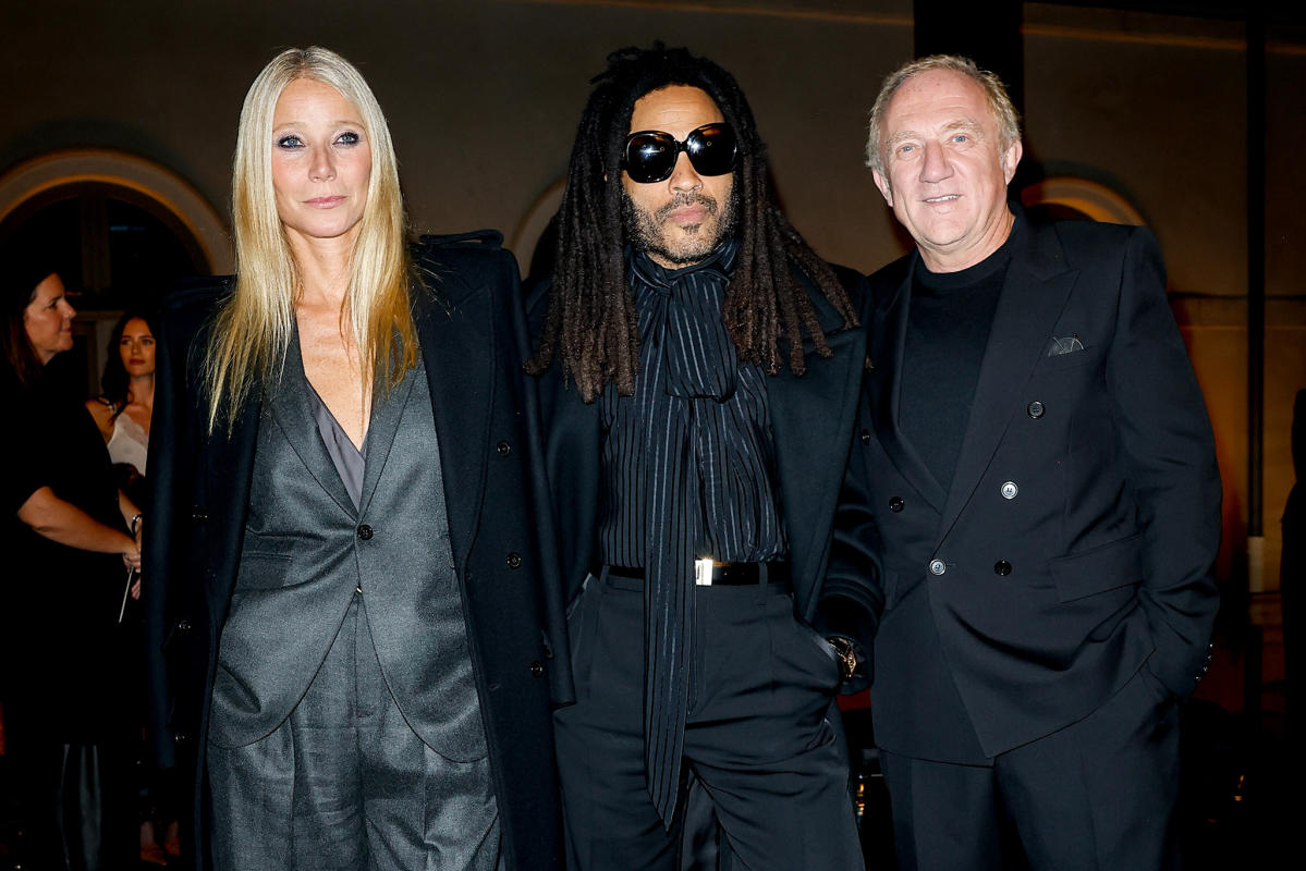 Celebrities Front Row at Saint Laurent Spring 2025 Ready-to-Wear Show: Rosé, Gwyneth Paltrow and More