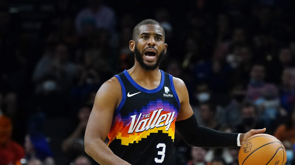 Chris Paul. (AP Photo/Ross D. Franklin)