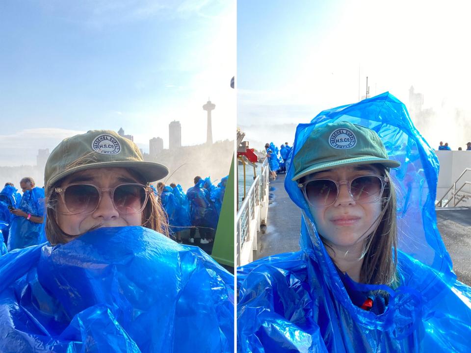 The author at Niagara Falls