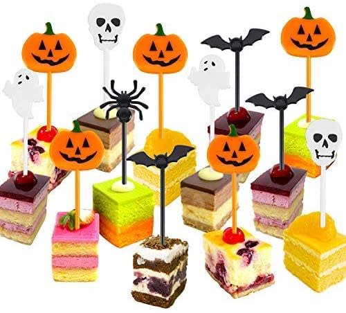 Halloween toothpicks, how to host a Halloween movie night