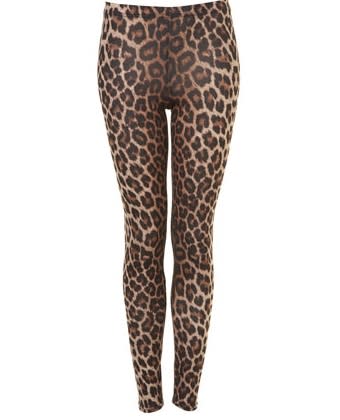 Topshop Leopard Print Leggings, $40