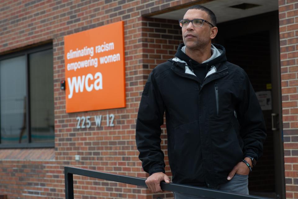 Courtland Davis, YWCA Northeast Kansas director of operations, is part of a community coalition that was recently awarded grant funding to develop a youth and community violence prevention action team.