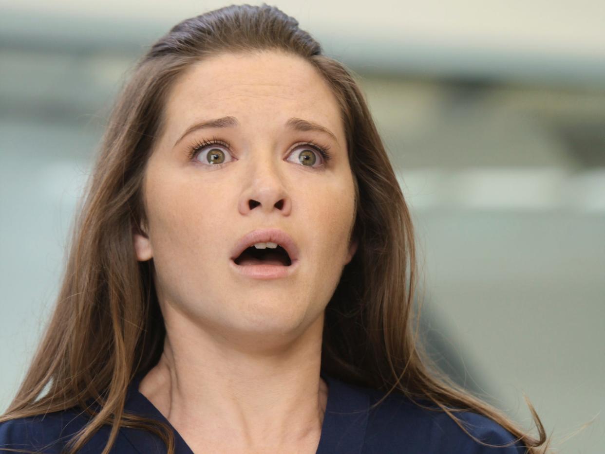 Sarah Drew shocked