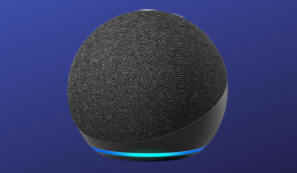 The Echo Dot is so smart, it could get into Mensa. (Photo: Amazon)