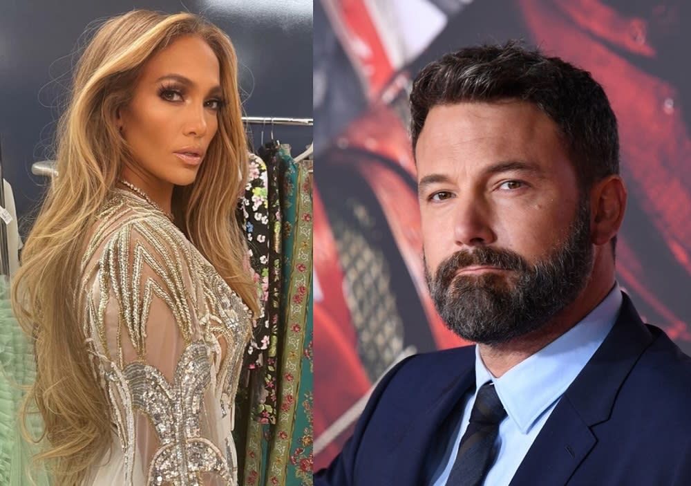 Fans are speculating that ‘Bennifer’ could be making a comeback. — Pictures via Instagram/jlo and AFP