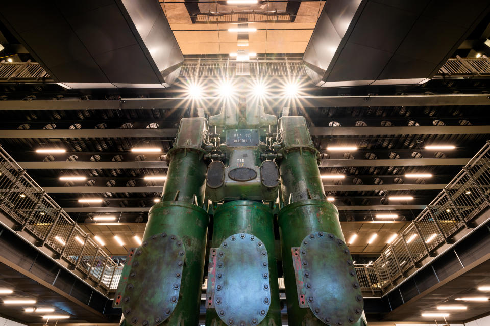 A look inside Turbine Hall A at Battersea Power Station.