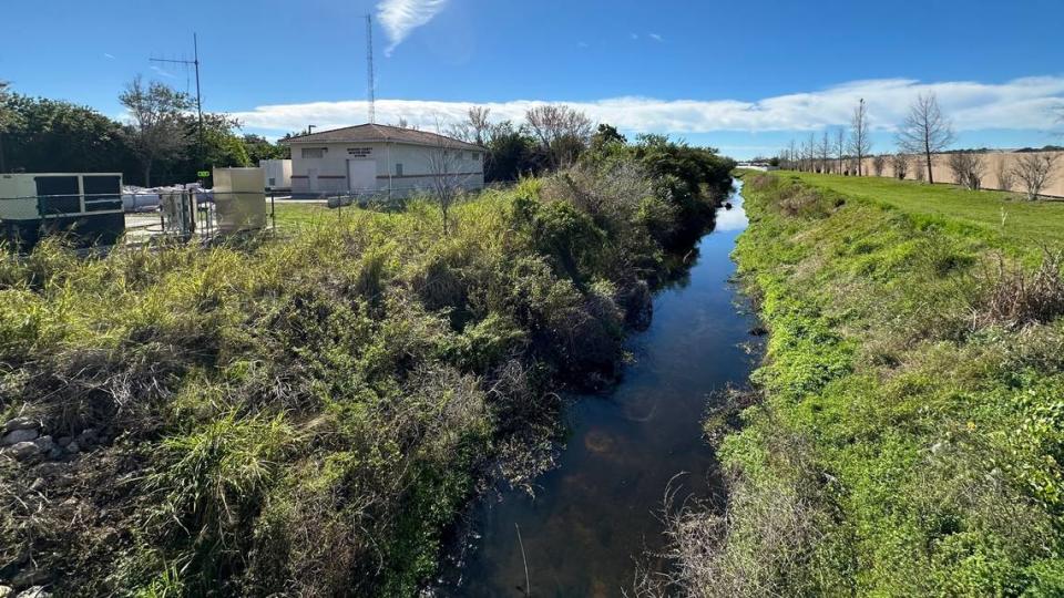 The Pearce Canal runs down the west side of an 18-acre parcel off Prospect Road where more than 300 units of multi-family housing are planned. At least 25% would be designated as affordable housing.
