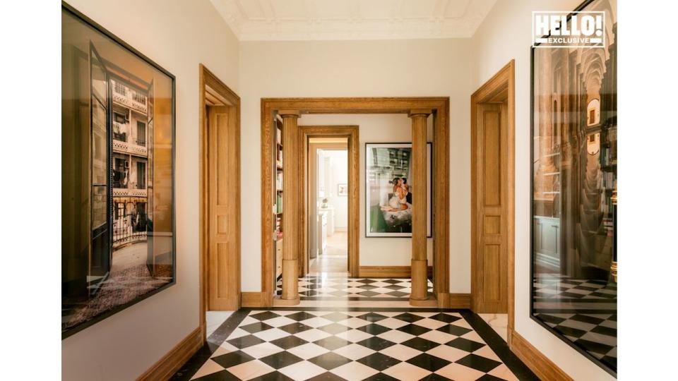 Camilla Austad Knutsen's hallway at Oslo home