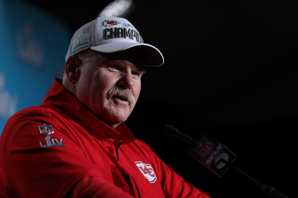 If Donald Trump extends an invitation to the Chiefs, Andy Reid said he’ll make the celebratory trek to the White House.