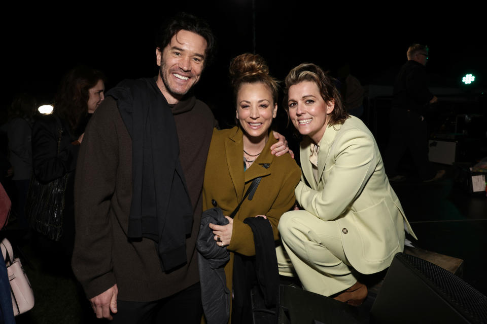 Tom Pelphrey, Kaley Cuoco and Brandi Carlile