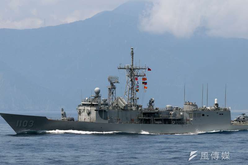 20190609_我國海軍成功級艦。（資料照，蘇仲泓攝）