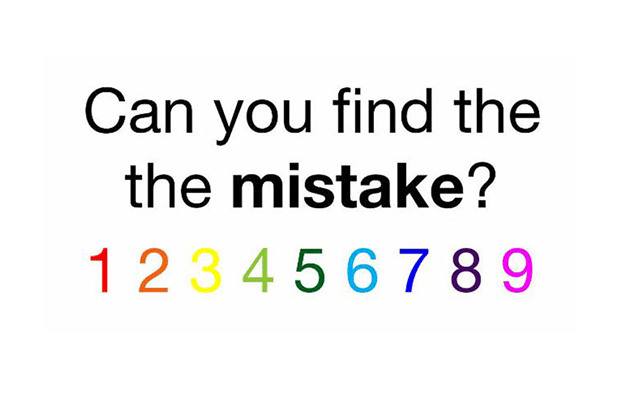 Can you spot the mistake? Photo: Playbuzz