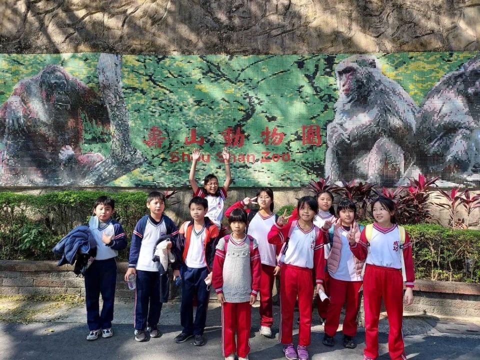 高市教育局補助偏鄉幼童至壽山動物園戶外教學。   圖：高雄市教育局/提供