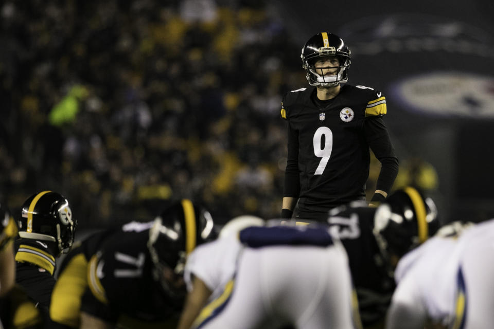 Chris Boswell has the support of his head coach as the Steelers go for a playoff spot. (Photo by Mark Alberti/Icon Sportswire via Getty Images)