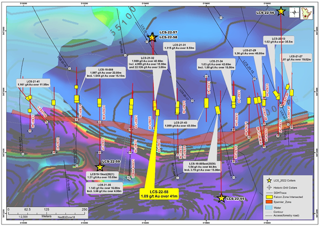 Northern Superior Resources Inc., Tuesday, June 14, 2022, Press release picture